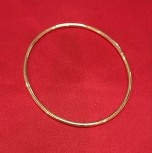Gold tone Oval Bracelet and/or a Single Earring New